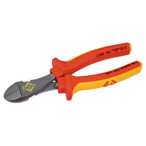 Image of CK RedLine VDE Insulated Heavy Duty Side Cutters 175mm