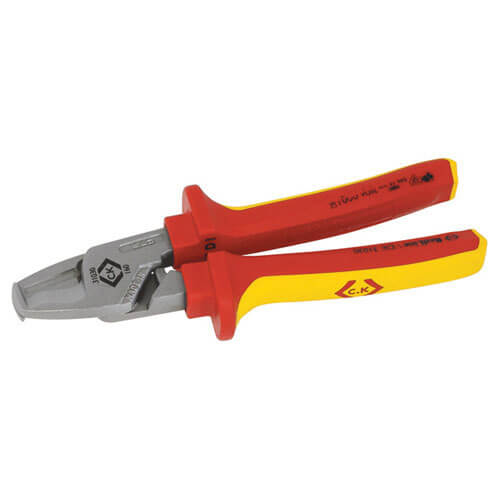 Image of CK RedLine VDE Insulated Heavy Duty Cable Cutters 165mm