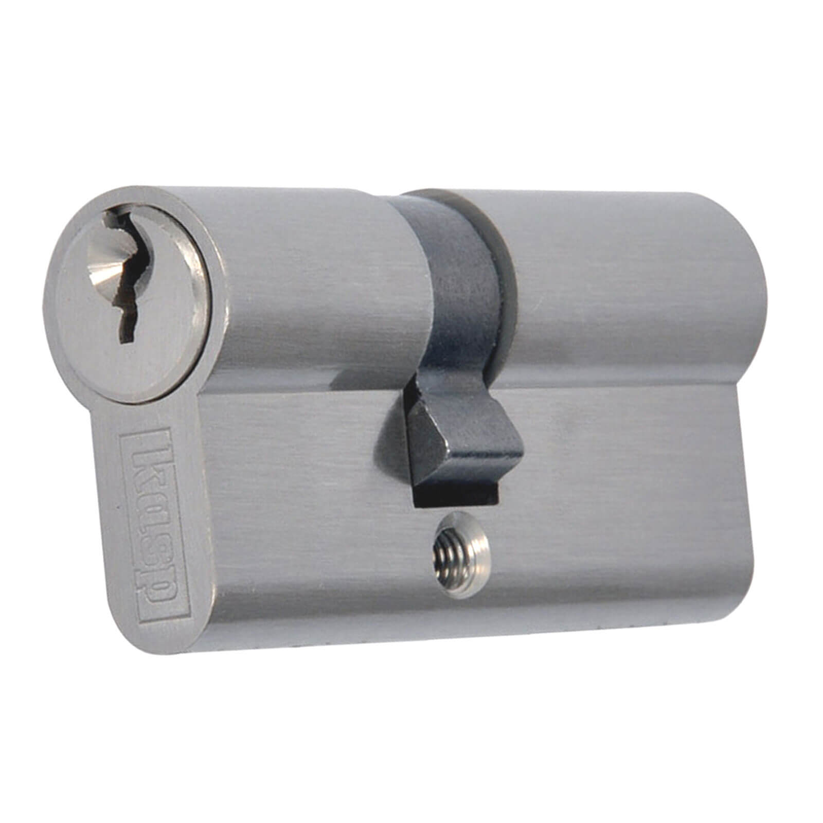 Image of Kasp 30mm x 30mm Easifit Euro Double Door Cylinder Lock Nickel Plated