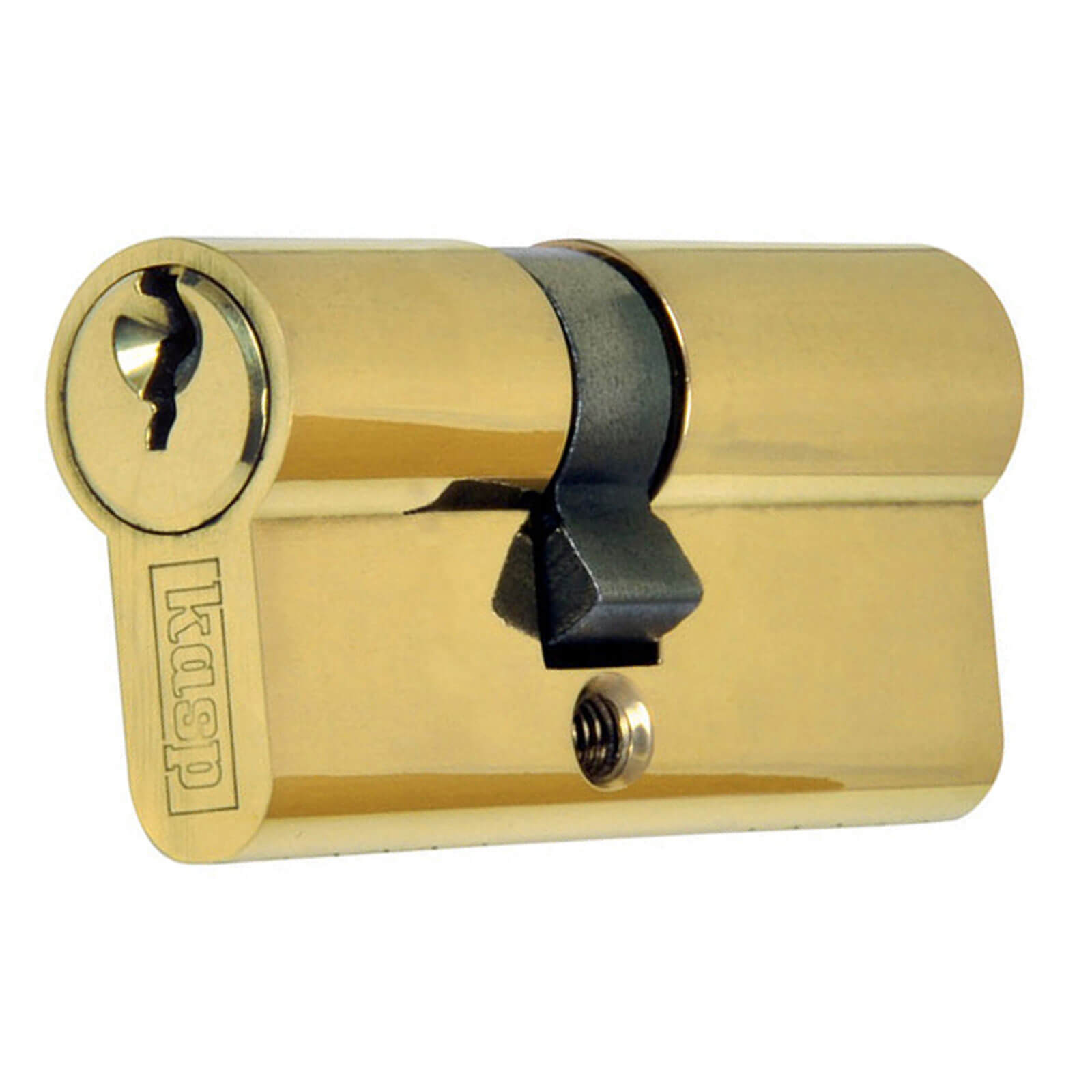 Image of Kasp 30mm x 30mm Easifit Euro Double Door Cylinder Lock Brass