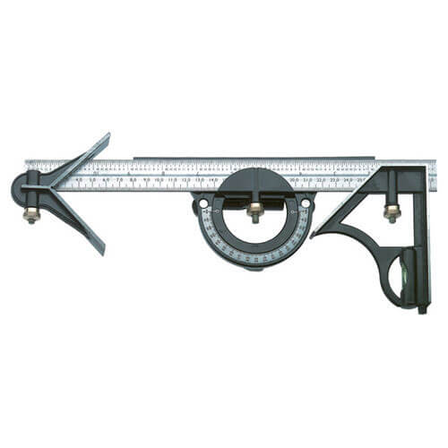 Image of CK Multi Function Combination Square with Protractor 300mm 12