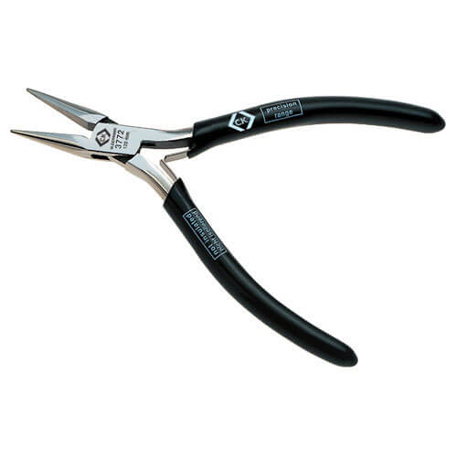 Image of CK Precision Snipe Nose Pliers Non Serrated Jaw 120mm