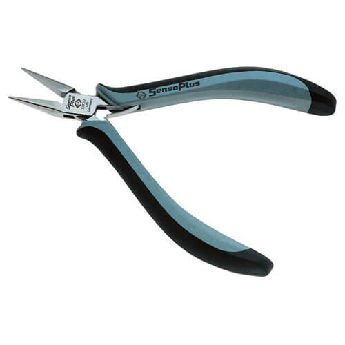 Image of CK SensoPlus ESD Snipe Nose Pliers with Serrated Jaw 120mm