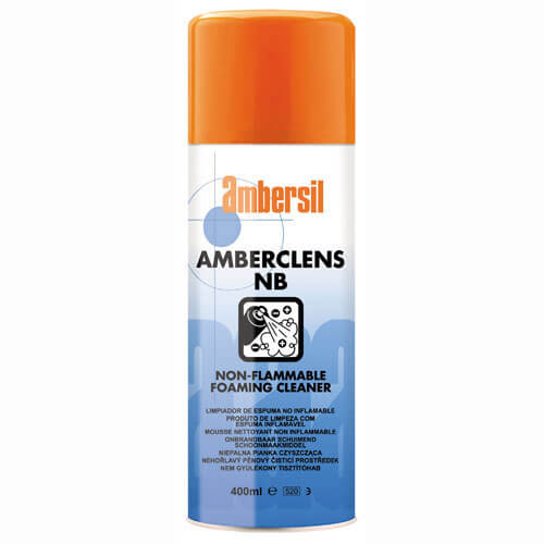 Image of Ambersil Amberclens AntiStatic Foaming Cleaner Aerosol 400ml