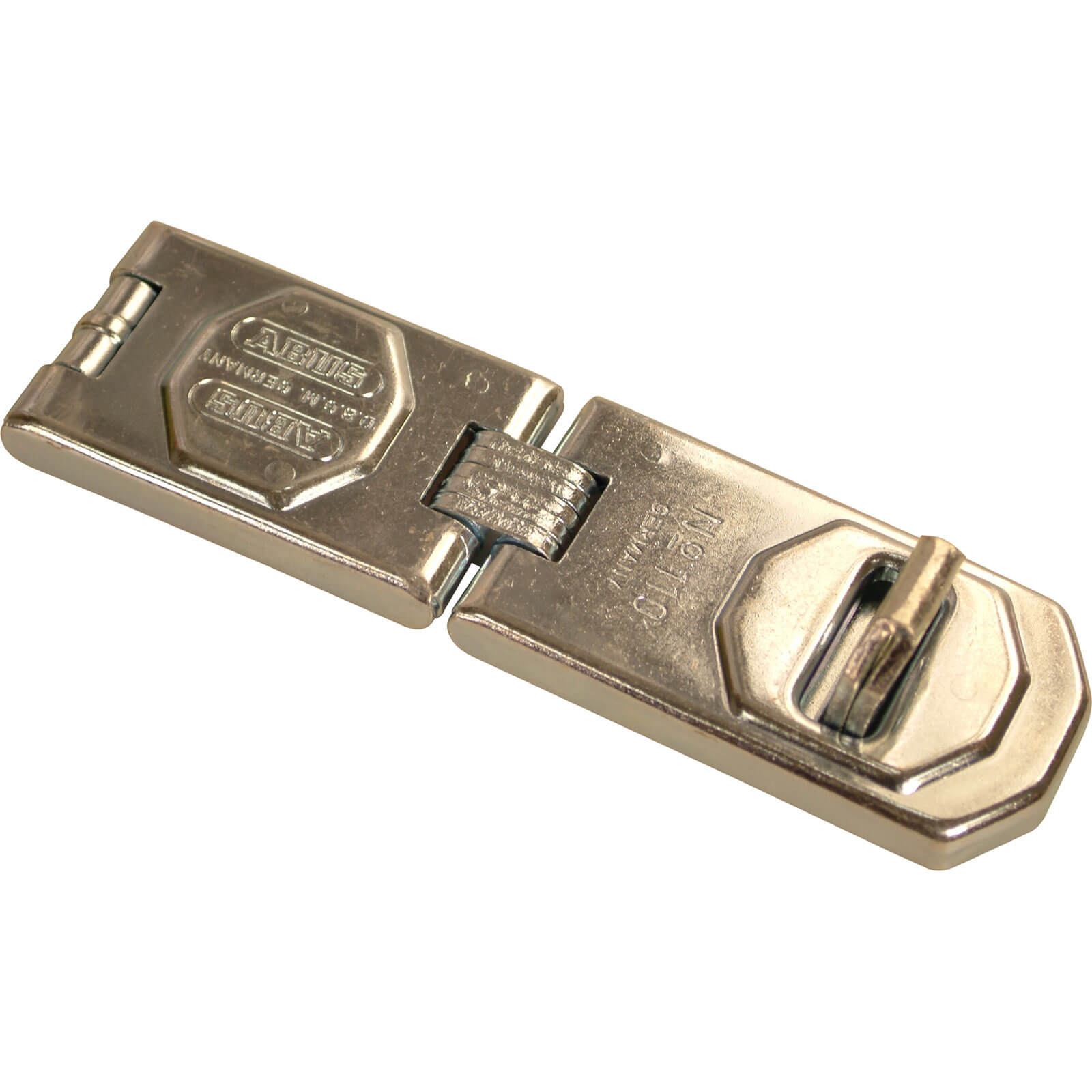 Image of Abus 110 Series Universal Hasp and Staple 115mm Single Jointed