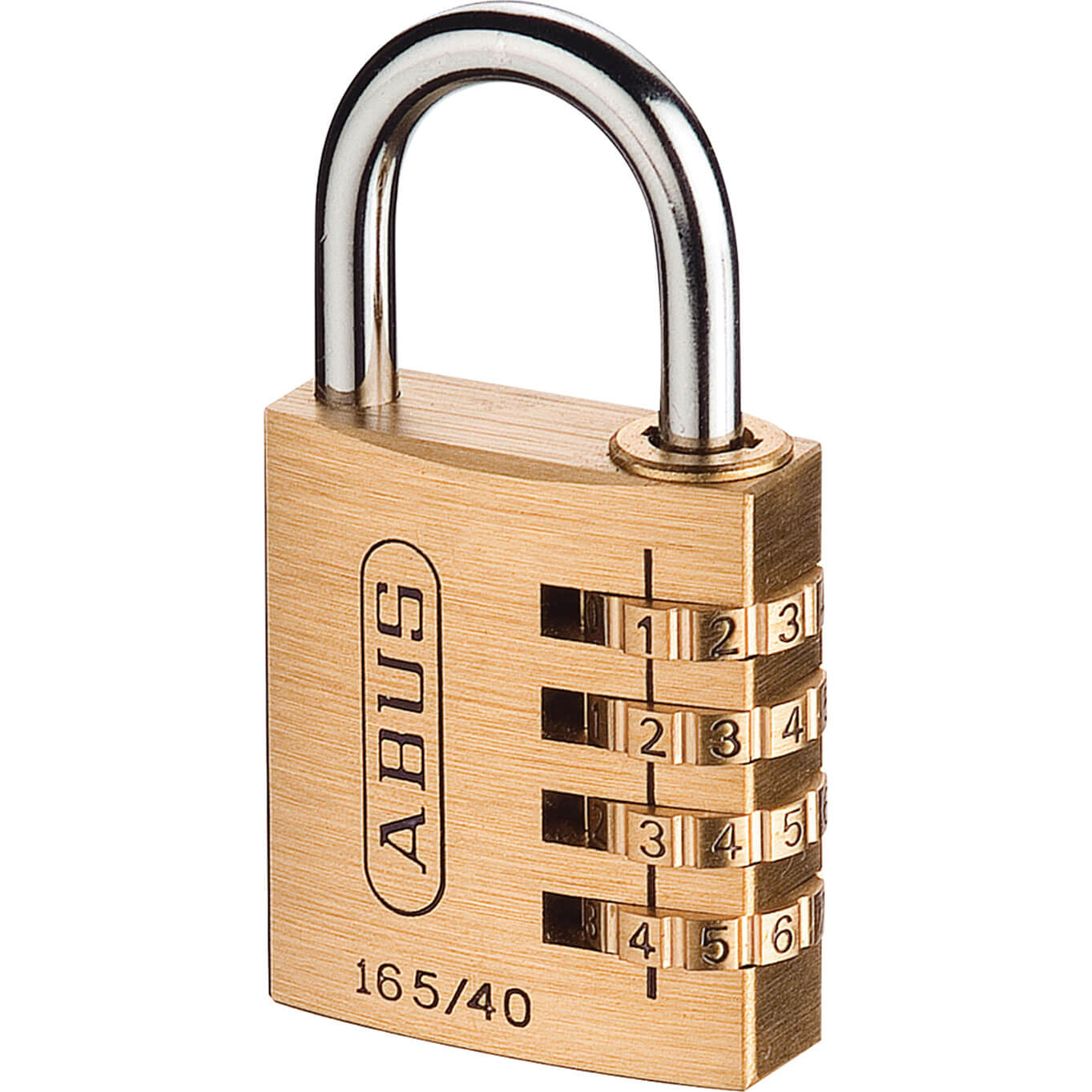 Image of Abus 40mm 4 Digit 165 Series Combination Padlock