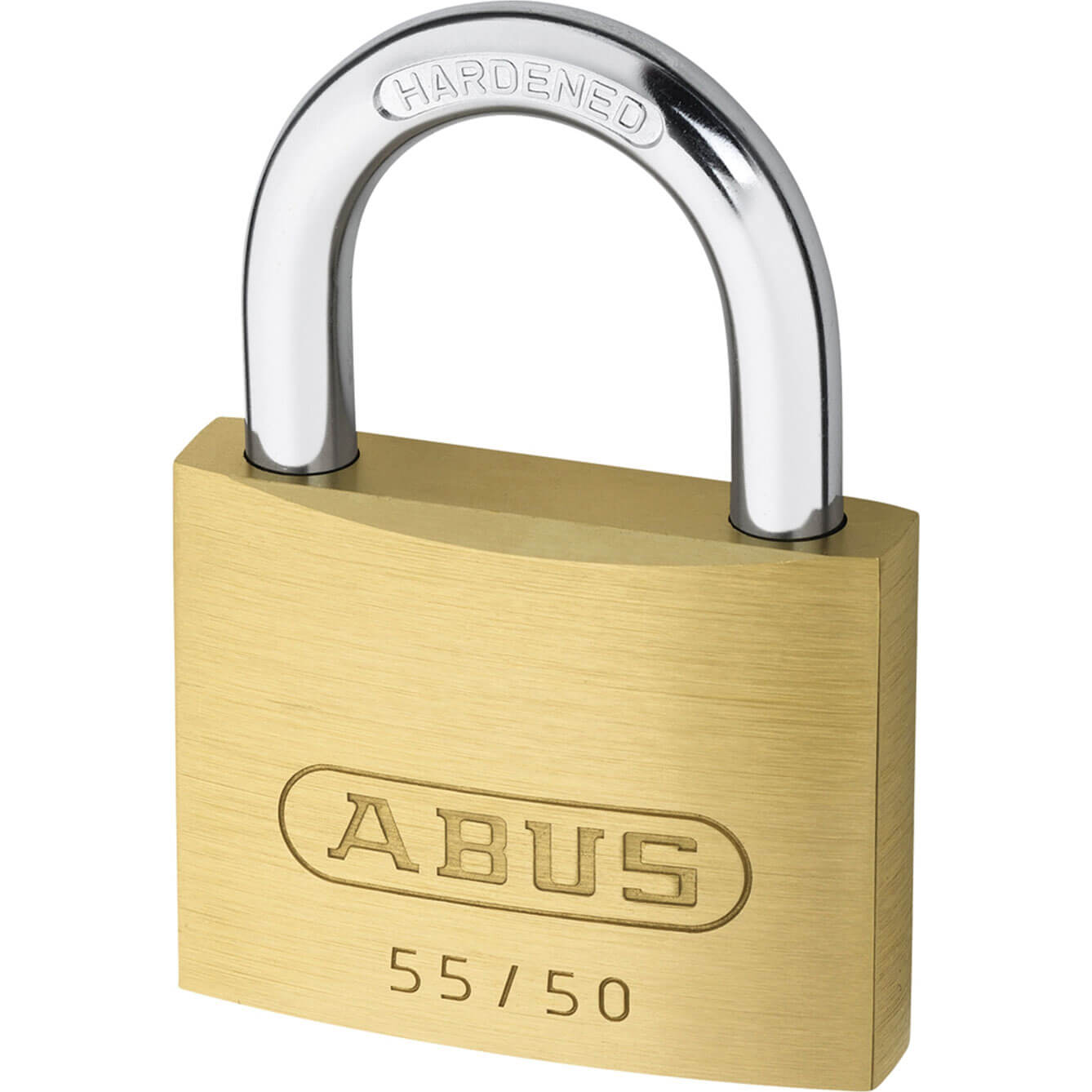 Image of Abus 50mm 55 Series Basic Brass Padlock Keyed Alike To Suite 5502