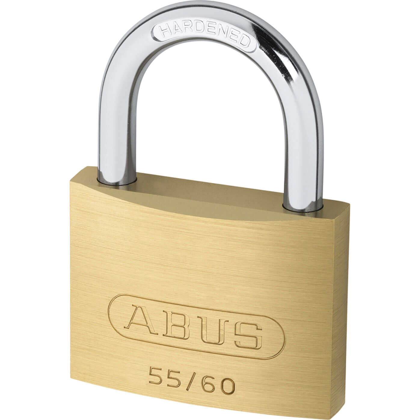 Image of Abus 60mm 55 Series Basic Brass Padlock Keyed Alike To Suite 5601