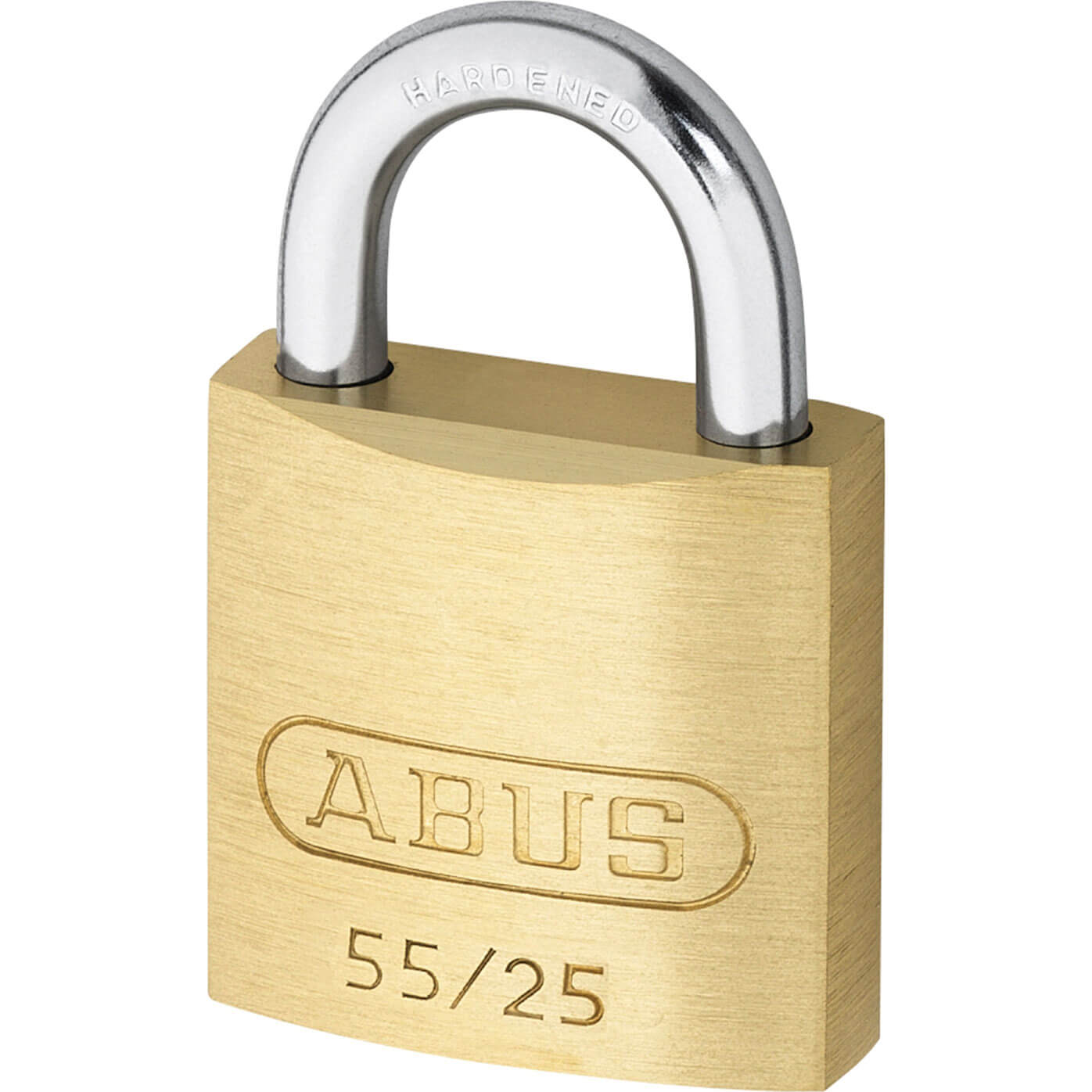 Image of Abus 25mm 55 Series Basic Brass Padlock Keyed Alike To Suite 5251