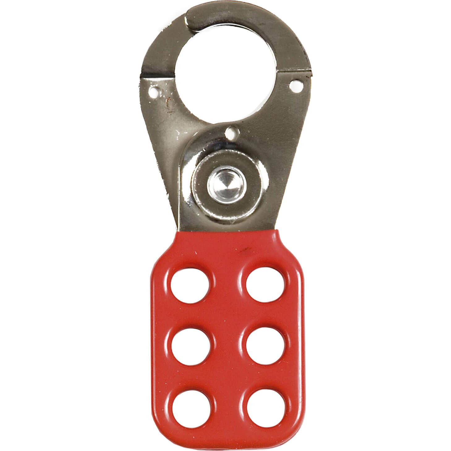 Image of Abus 701 Series 1 Lock Off Hasp Red For T84 40mm Padlocks