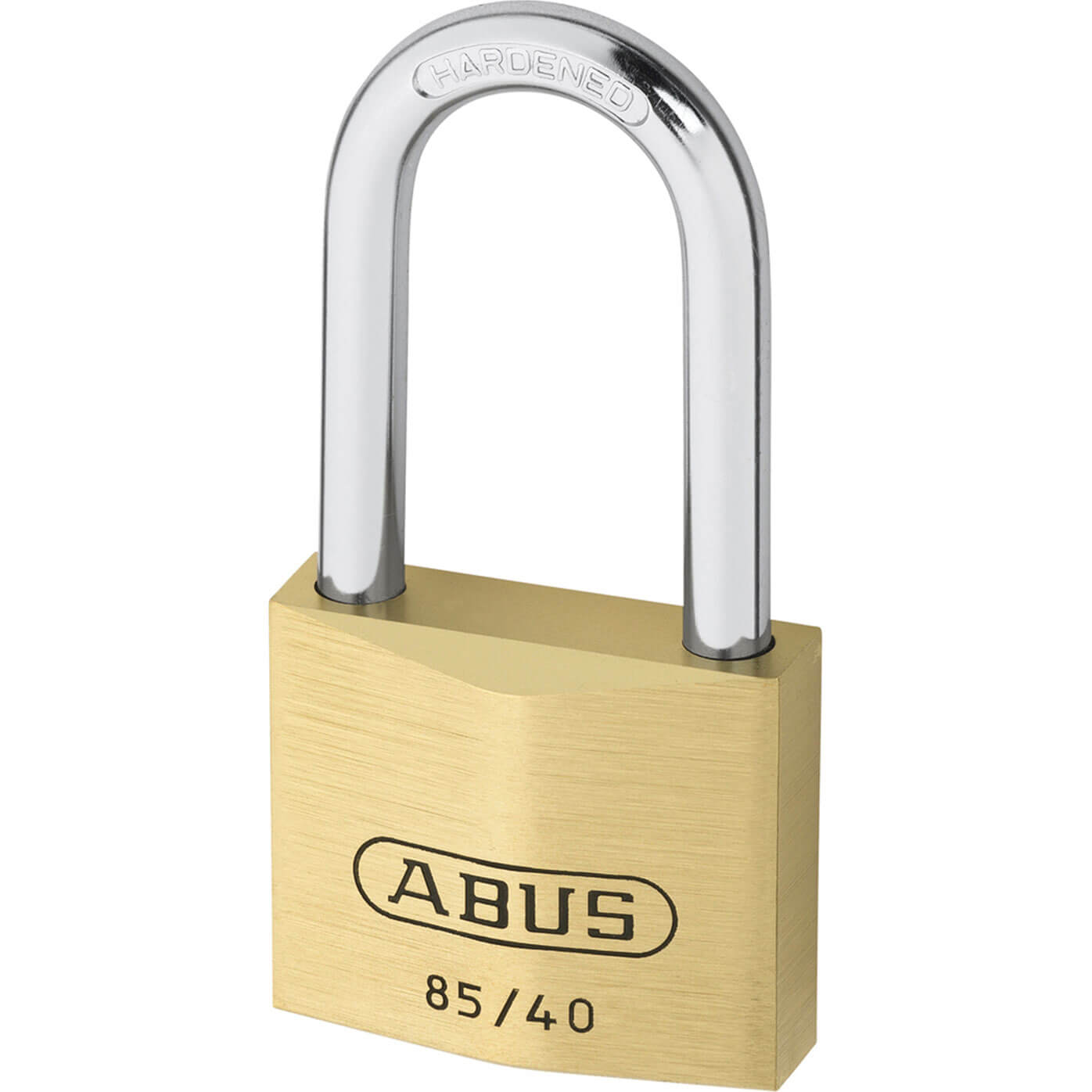 Image of Abus 40mm 85 Series Classic Brass Padlock With 40mm Long Shackle