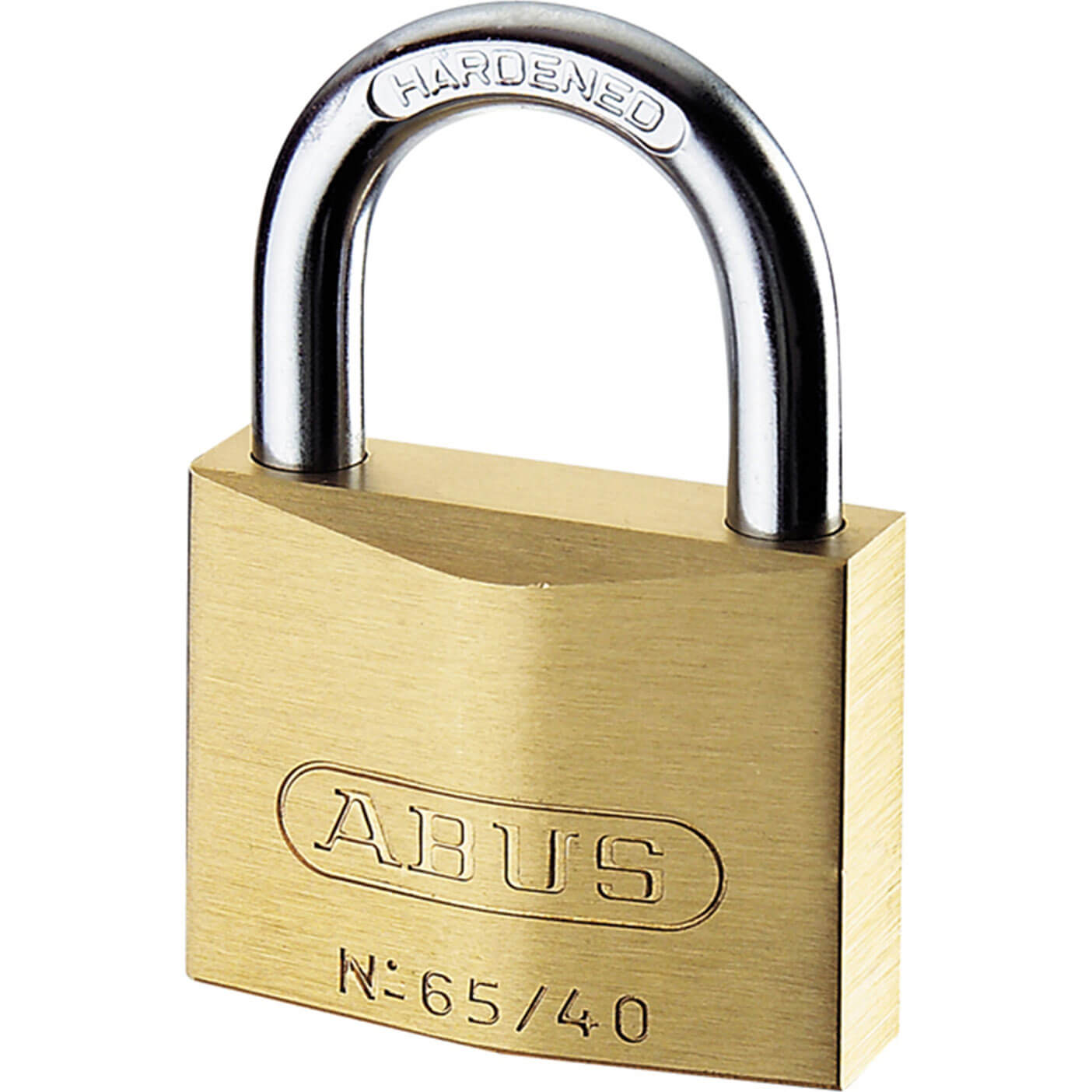 Image of Abus 40mm 65 Series Compact Brass Padlock Master Keyed MK65401