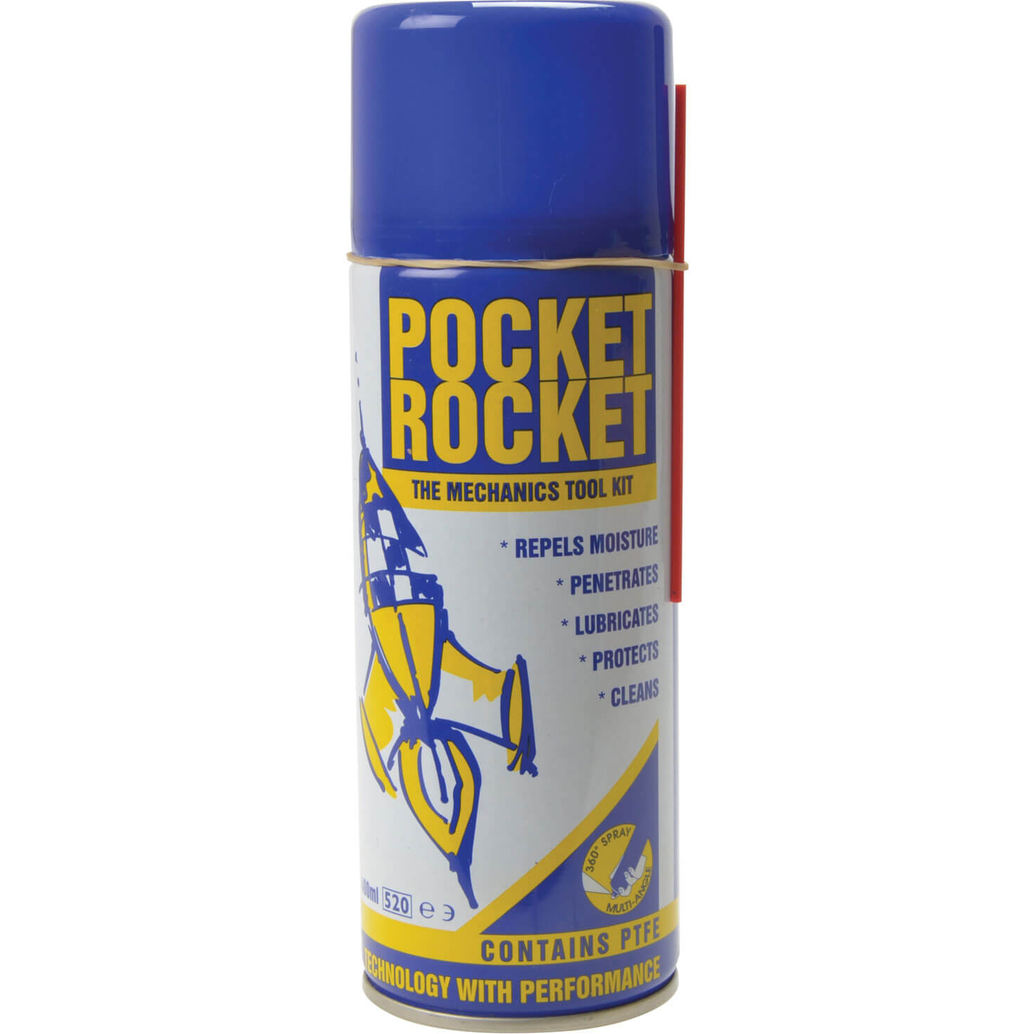 Image of Pocket Rocket Aerosol Lubricant and Moisture Repellent 400ml