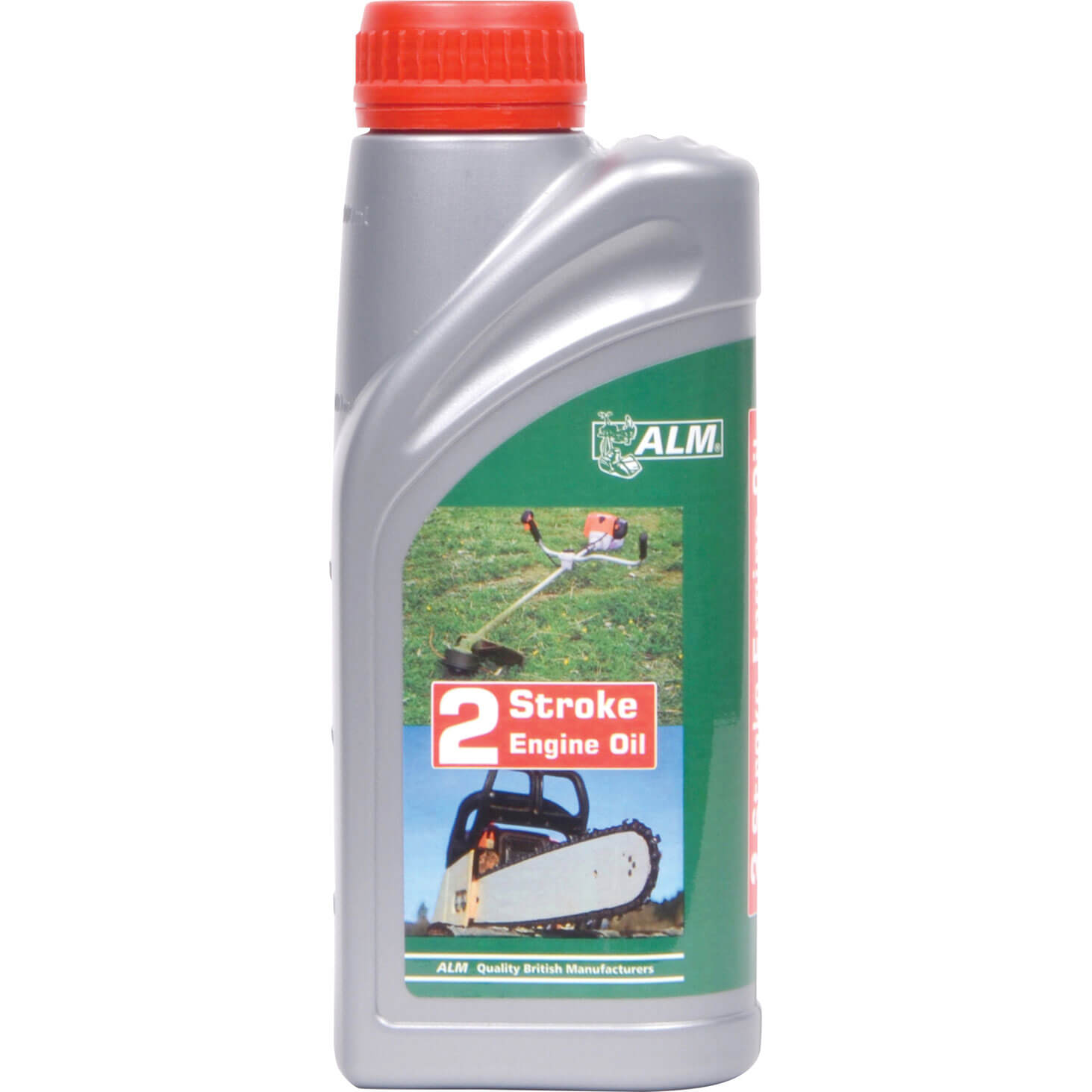 Image of 2 stroke oil 500ml for garden tools and lawnmowers