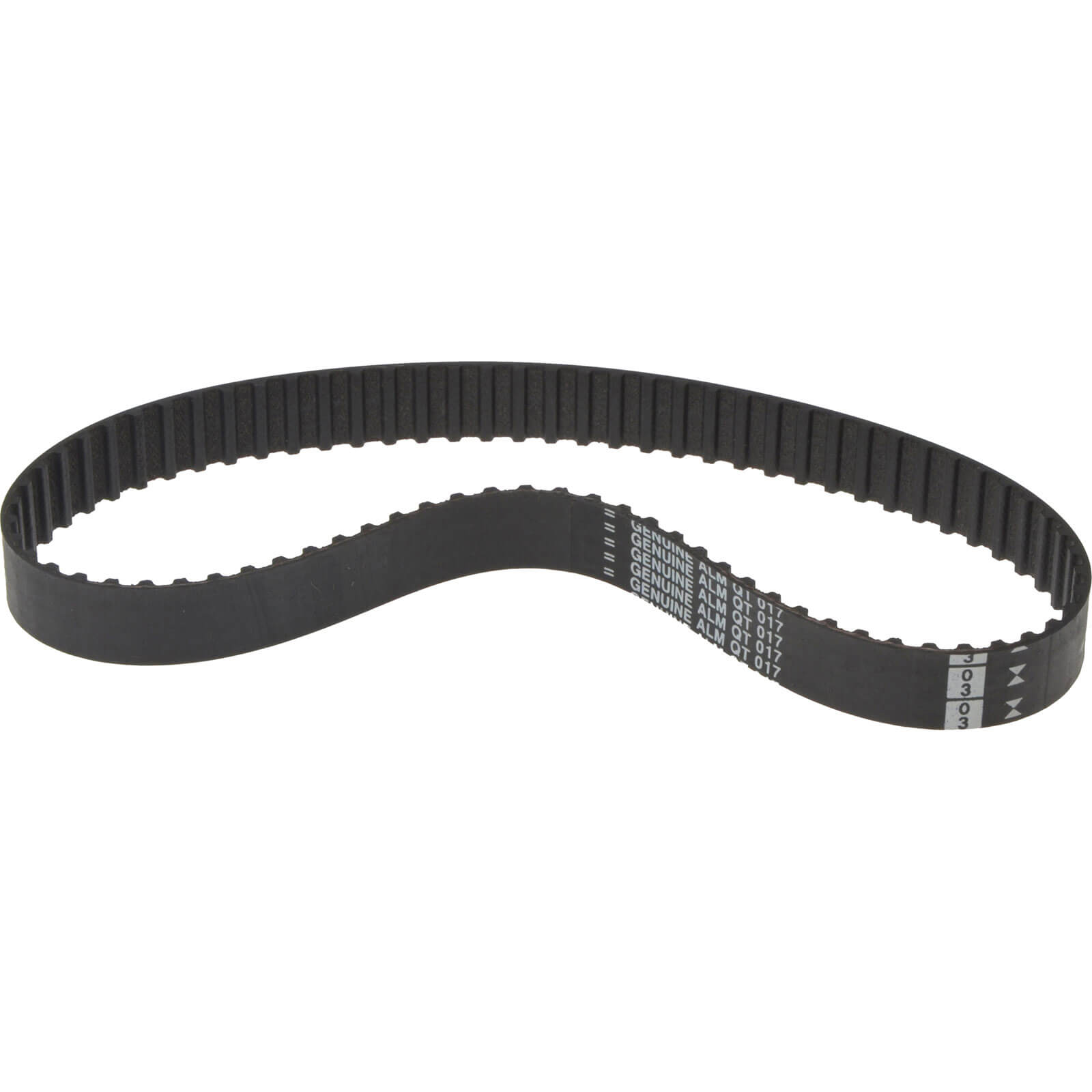 Image of alm qt017 drive belt for qualcast rear grass boxed lawnmowers