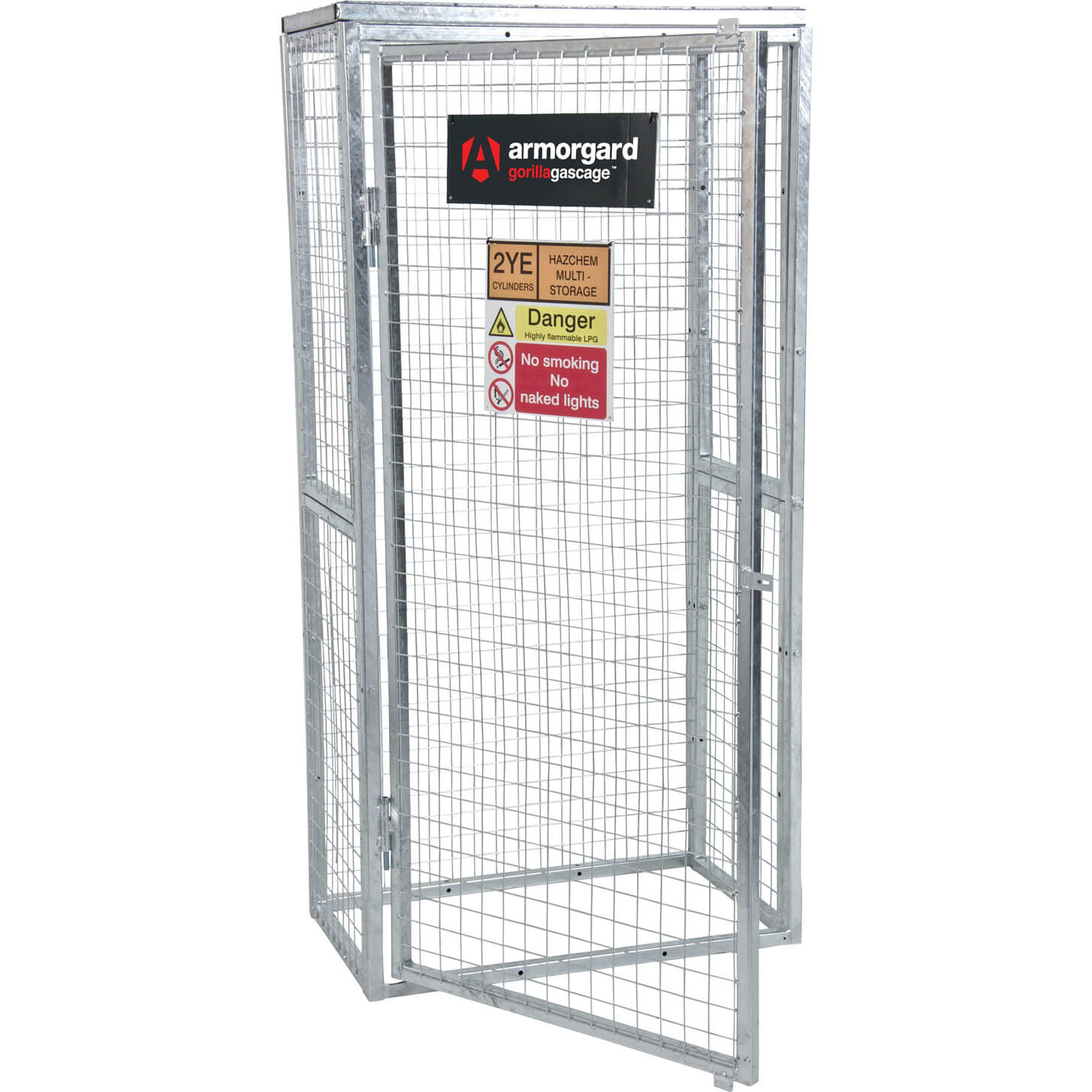 Image of Armorgard Gorilla Bolt Together Gas Cylinder Cage 1000mm x 500mm x 1700mm