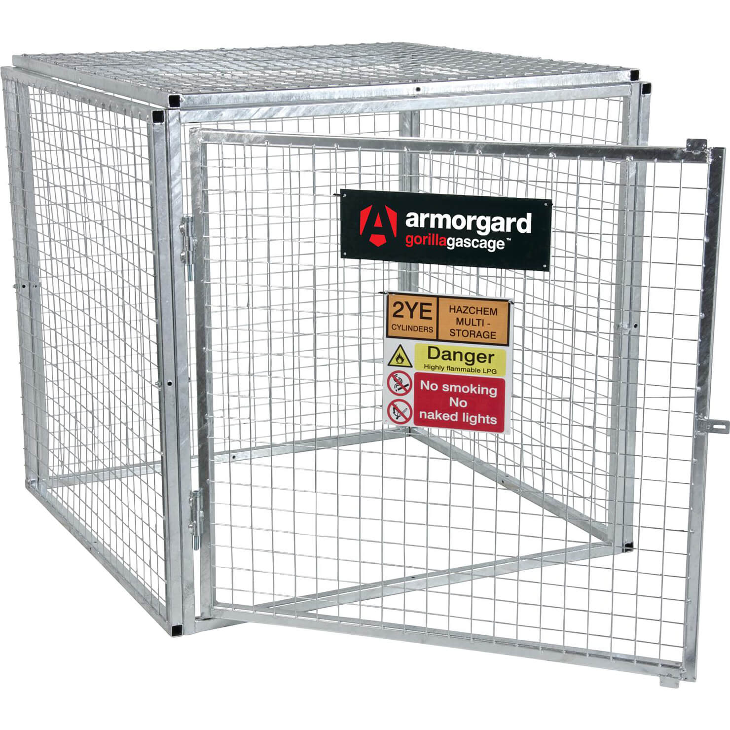 Image of Armorgard Gorilla Bolt Together Gas Cylinder Cage 1200mm x 1200mm x 1200mm