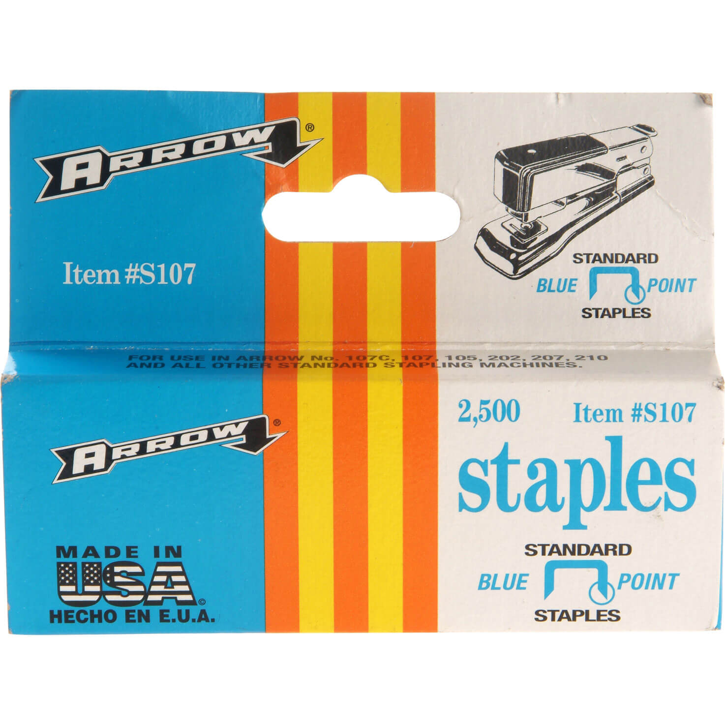 Image of Arrow S107 Staples Pack of 2500