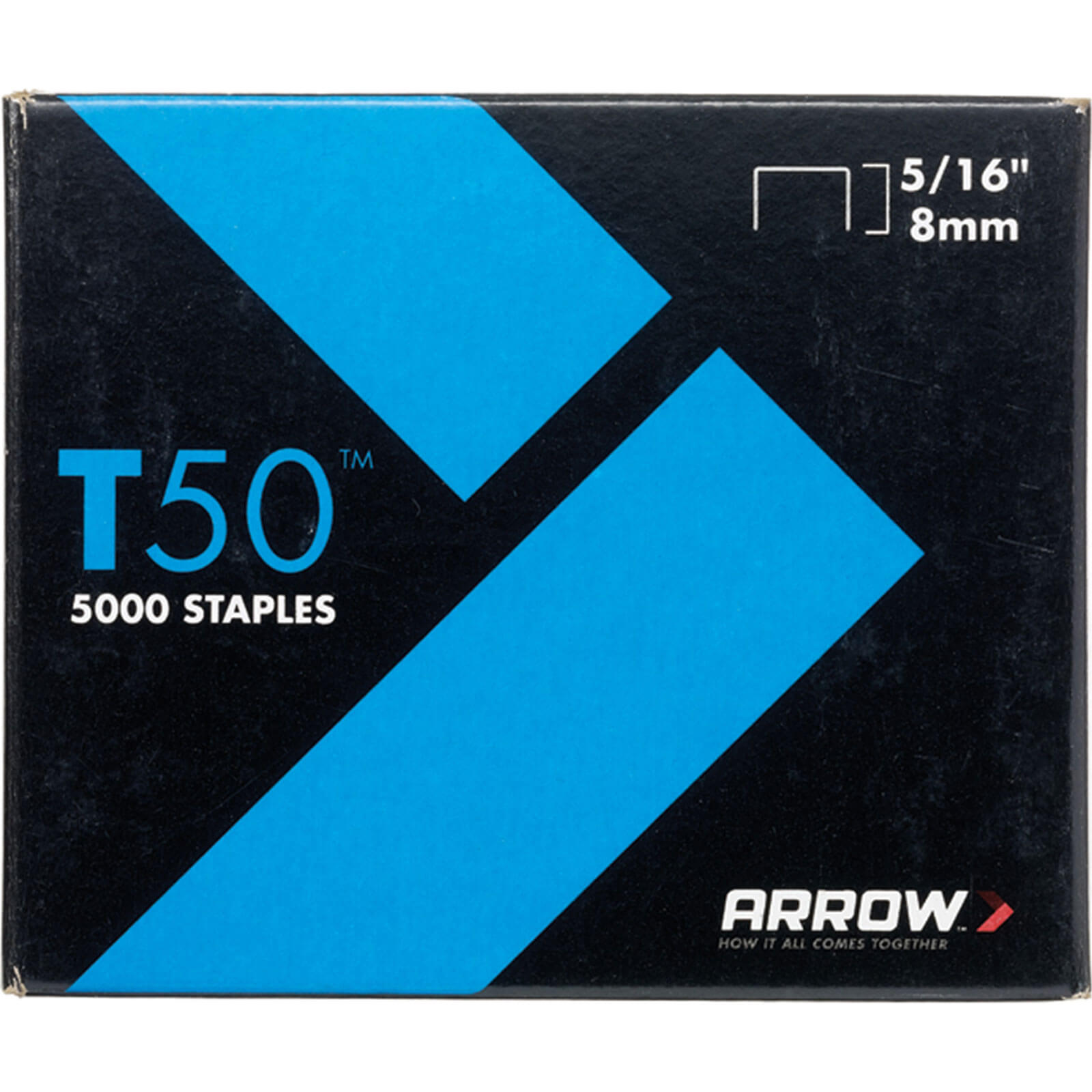 Image of Arrow T50 Staples 8mm 516 Pack of 5000