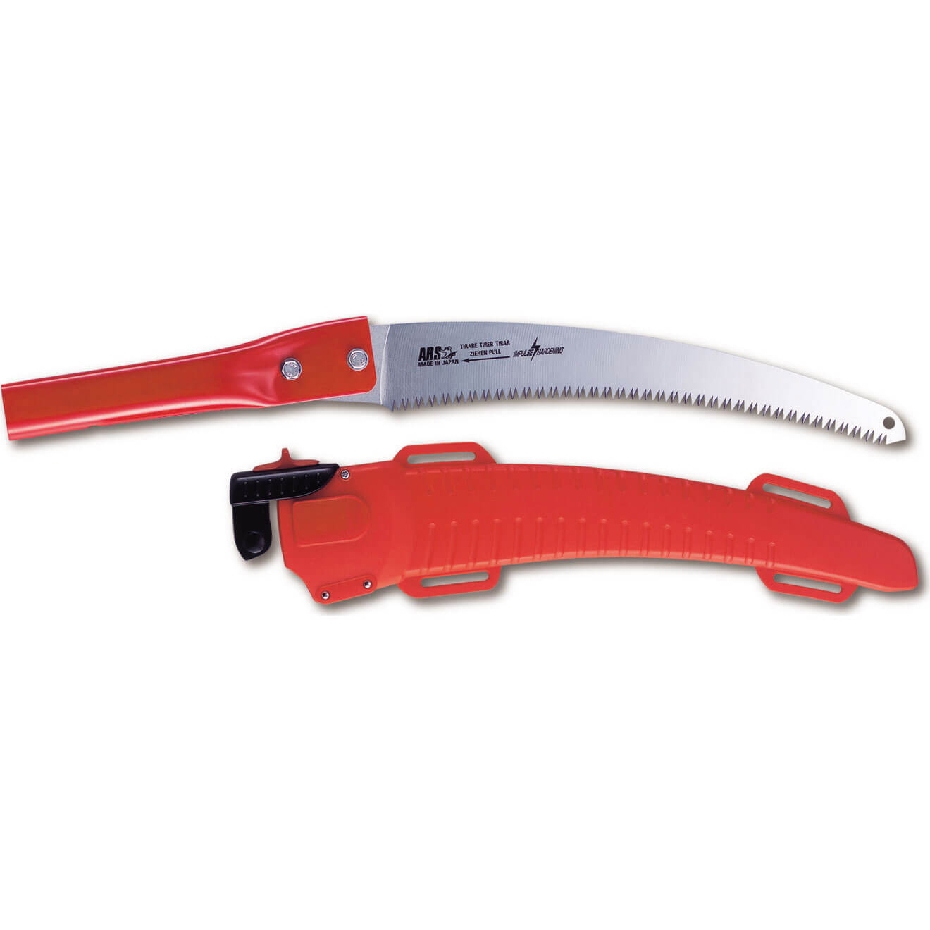 Image of ARS CT32PROEXP Turbocut Curved 530mm Pole Saw Blade Head with Sheath for EXP Poles