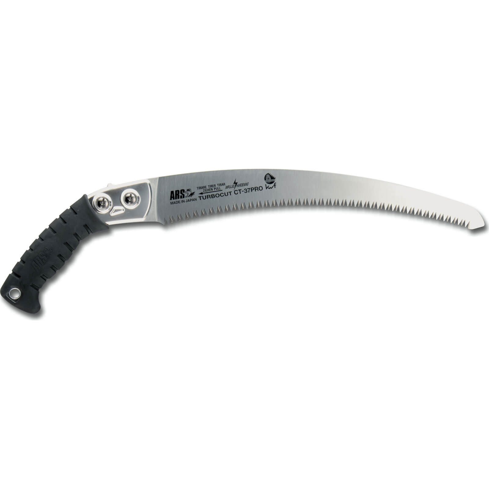 Image of ARS CT37PRO Pruning Saw with Sheath and 370mm Turbocut Curved Blade Overall 600mm Long