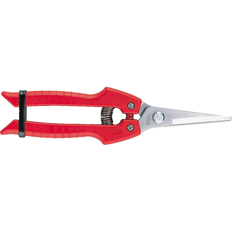 Image of ars se45 needle nose fruit pruner with stainless steel blade 183mm long