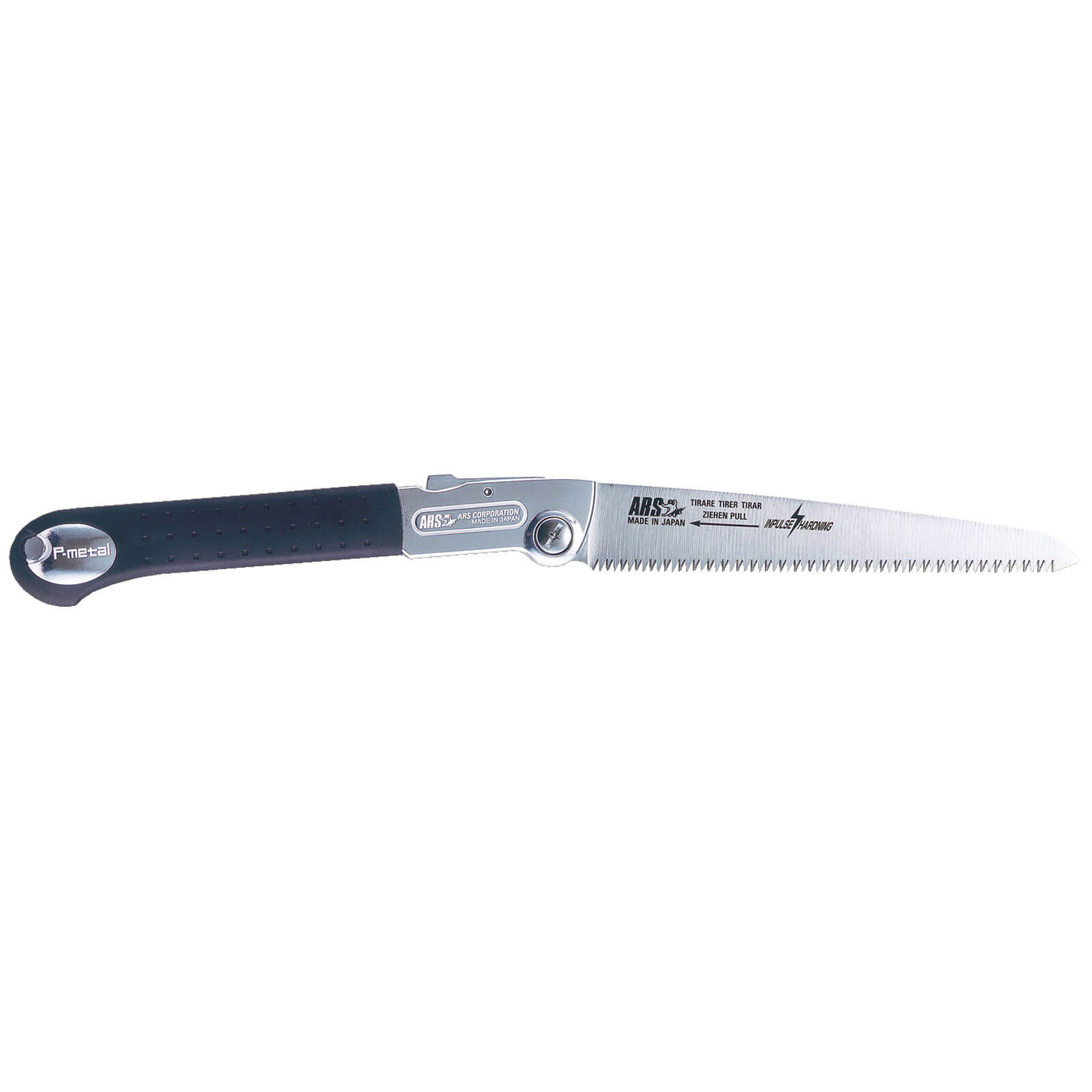 Image of ARS PM21 Folding Pruning Saw with 3mm Pitch and 210mm Turbocut Straight Blade Overall 440mm Long