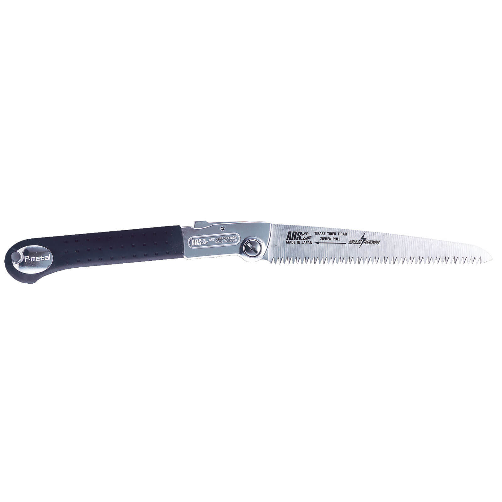 Image of ARS PM21L Folding Pruning Saw with 4mm Pitch and 210mm Turbocut Straight Blade Overall 440mm Long