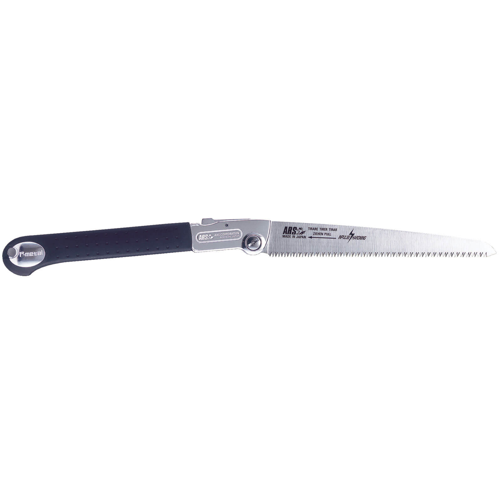 Image of ARS PM24 Folding Pruning Saw with 3mm Pitch and 240mm Turbocut Straight Blade Overall 500mm Long