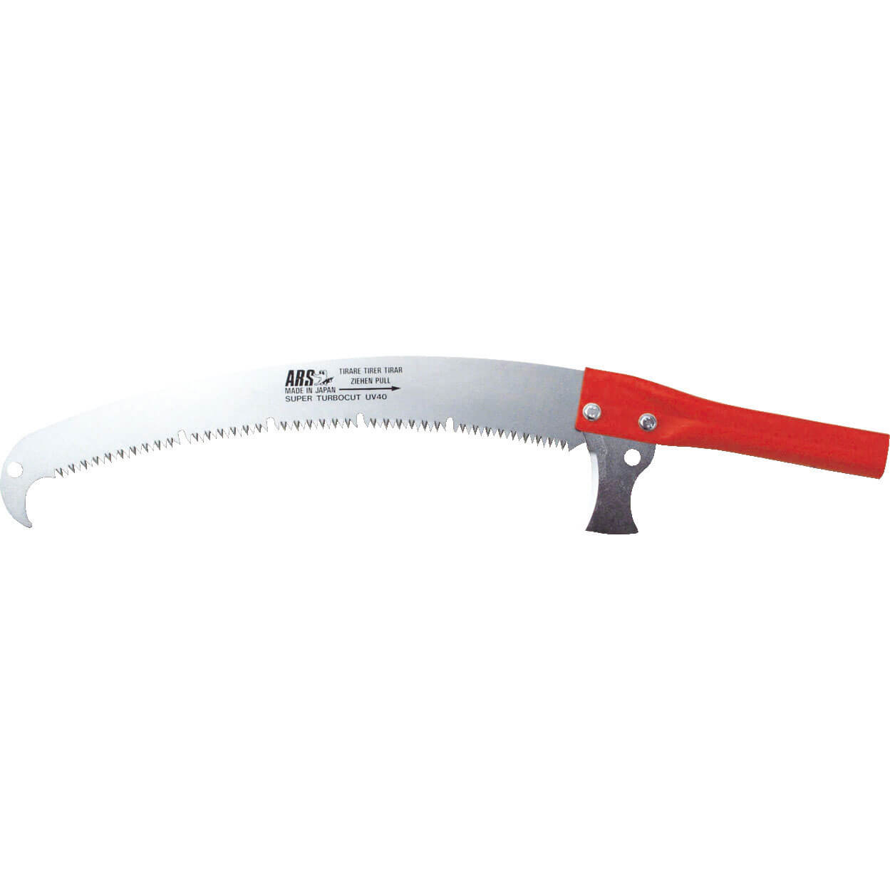 Image of ARS UV40 Super Turbocut Curved 400mm Pole Saw Blade Head with Sheath for EXP Poles