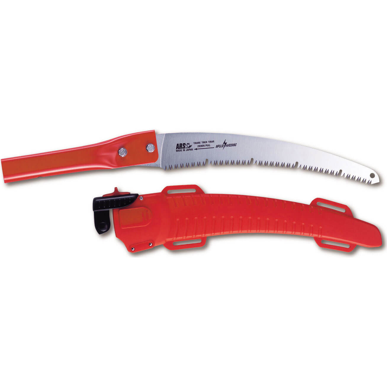 Image of ARS UV32PROEXP Super Turbocut Curved 530mm Pole Saw Blade Head with Sheath for EXP Poles