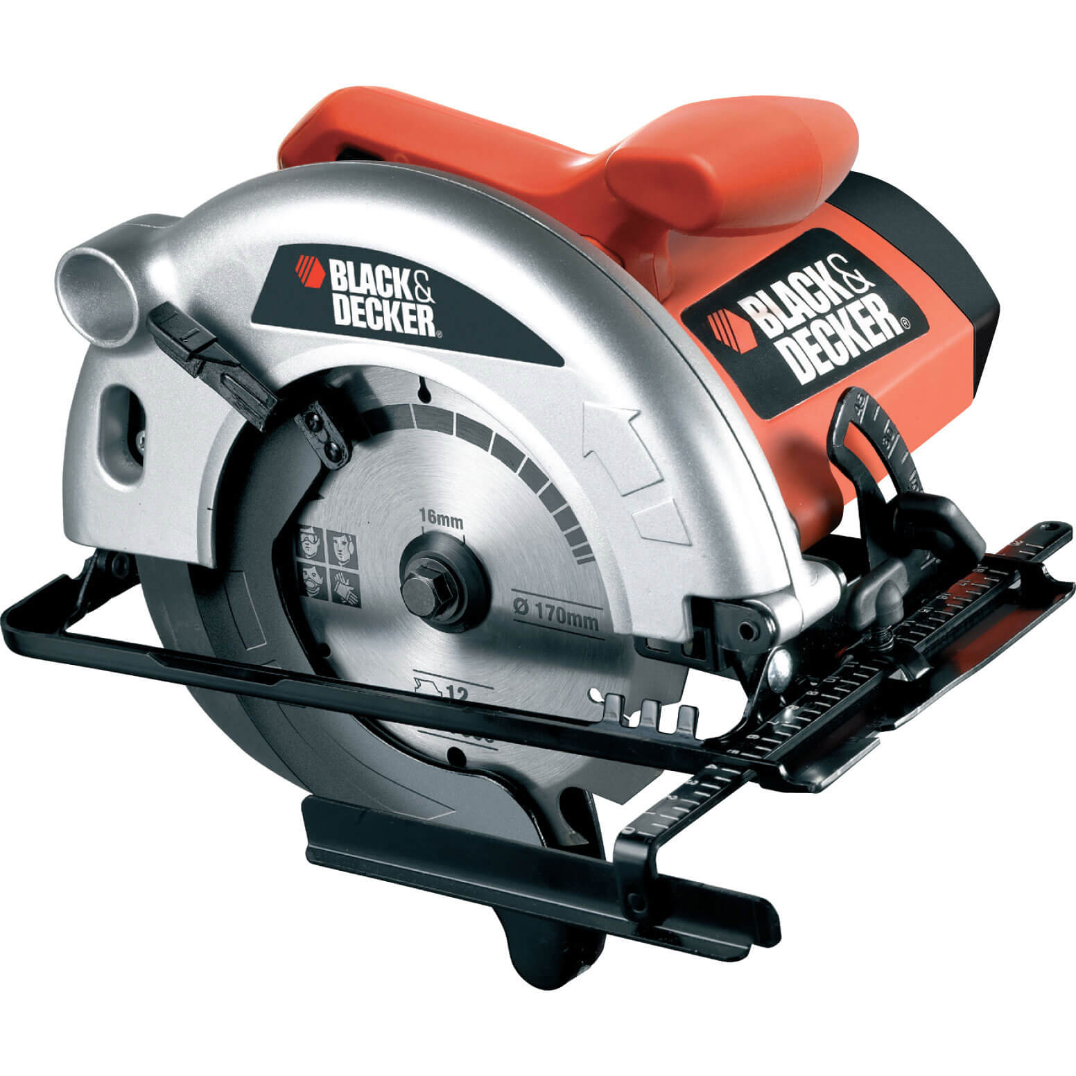 Image of Black and Decker CD602 Circular Saw 170mm Blade 1100w 240v