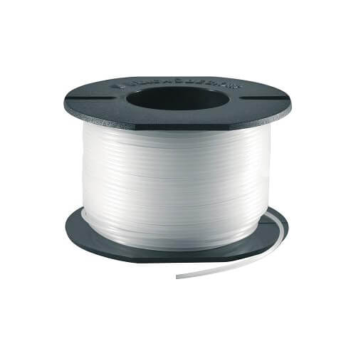 Image of Black and Decker A6046 Replacement 15mm x 375 Metre White Reflex Line for Grass Trimmers