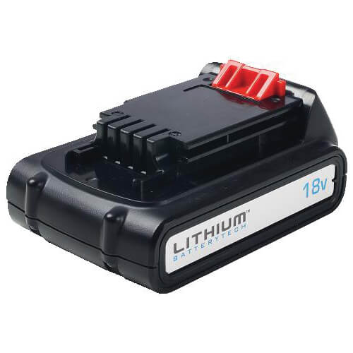 Image of Black and Decker BL1518 18v Cordless Lithium Ion Battery 15ah for Garden and Power Tools