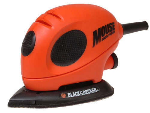 Image of Black and Decker KA161BC Mouse Sander with Sanding Sheets 55w 240v