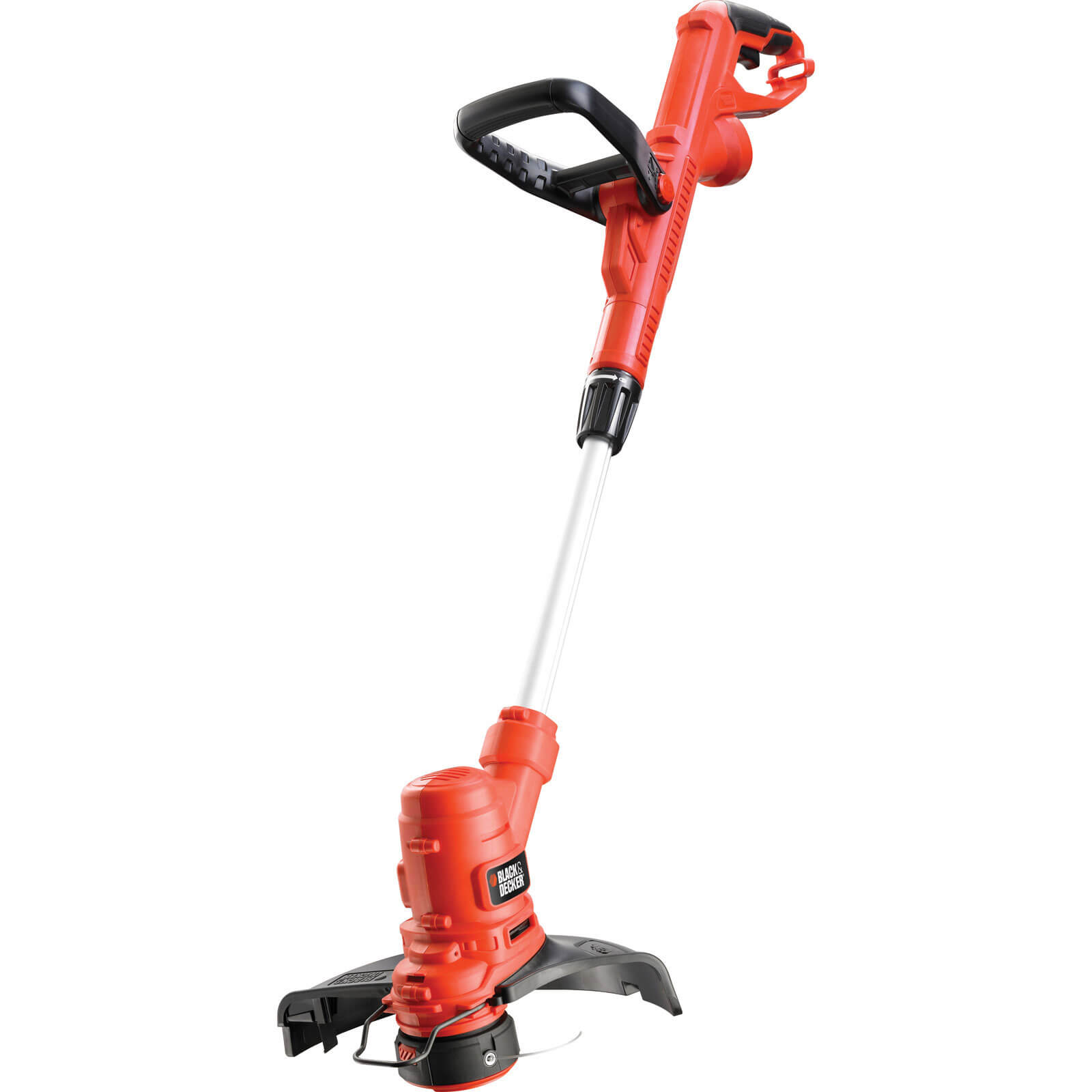 Image of Black and Decker ST4525 Telescopic Electric Grass Trimmer 250mm Cut 450w 240v Compatible with 3 in 1 Mower