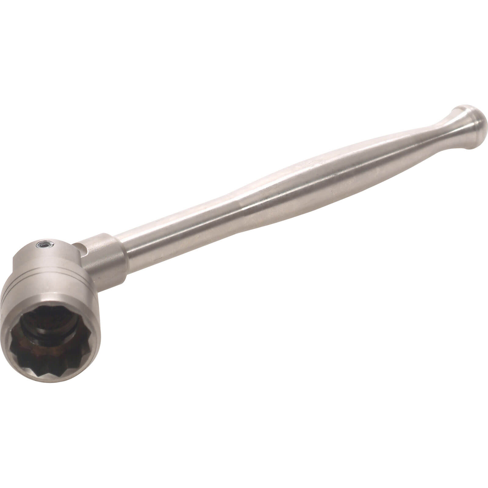 Image of Bi Metal Titanium Scaffold Spanner with Shaped 14 11mm Handle 12 Bi Hex Whitworth Steel Socket