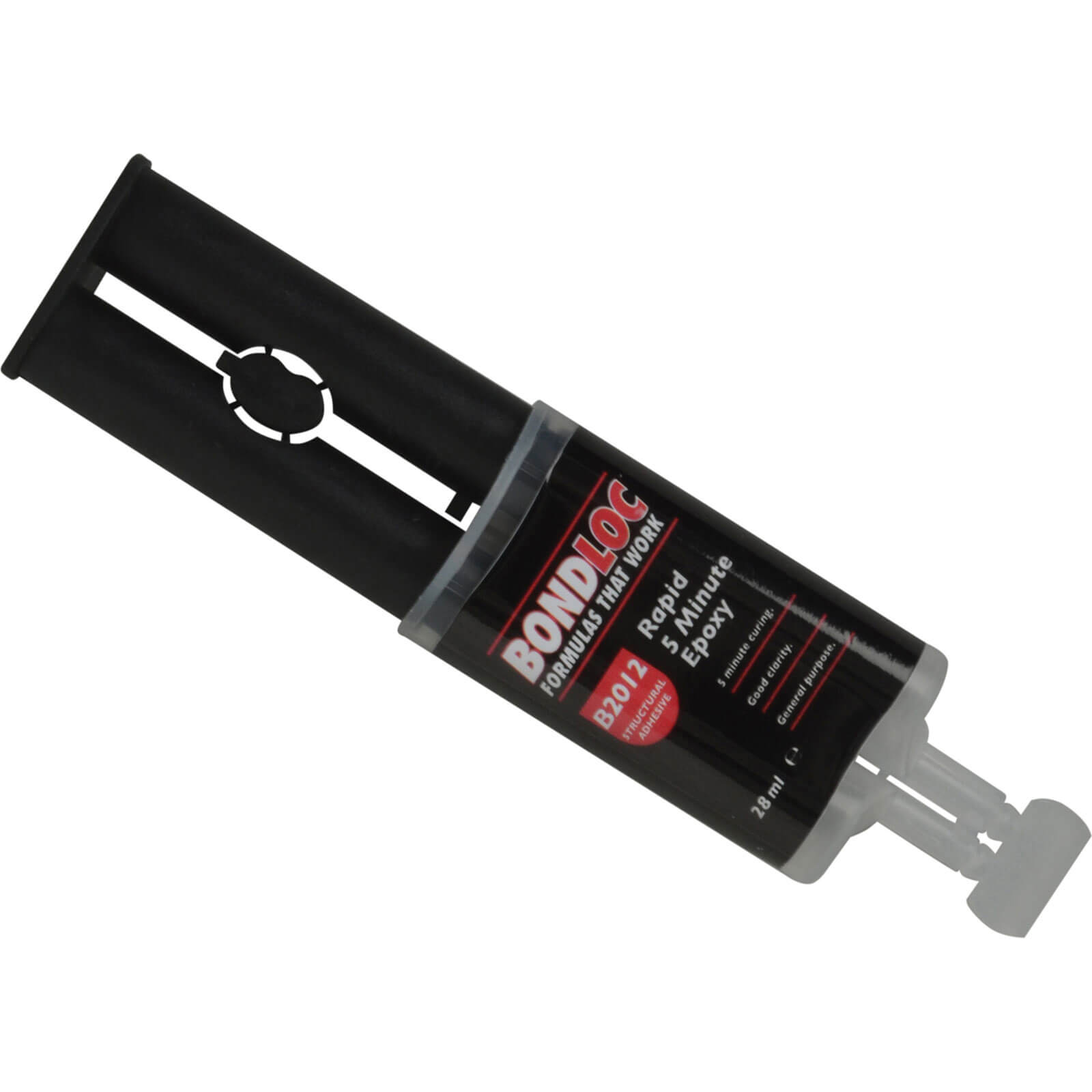 Image of Bondloc B2012B 5 Minute Clear General Purpose Epoxy Resin Adhesive 28ml