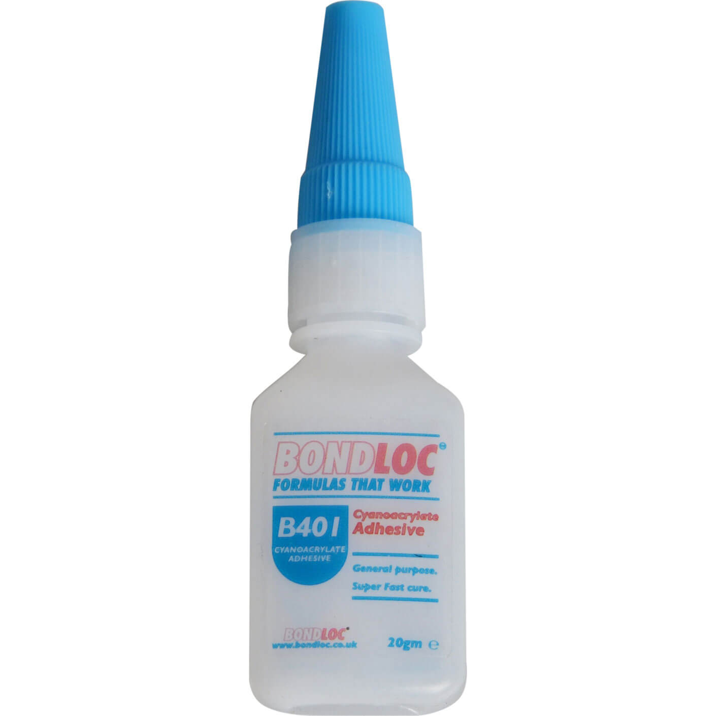 Image of Bondloc B401 Medium Viscosity Cyanoacrylate Adhesive 20g