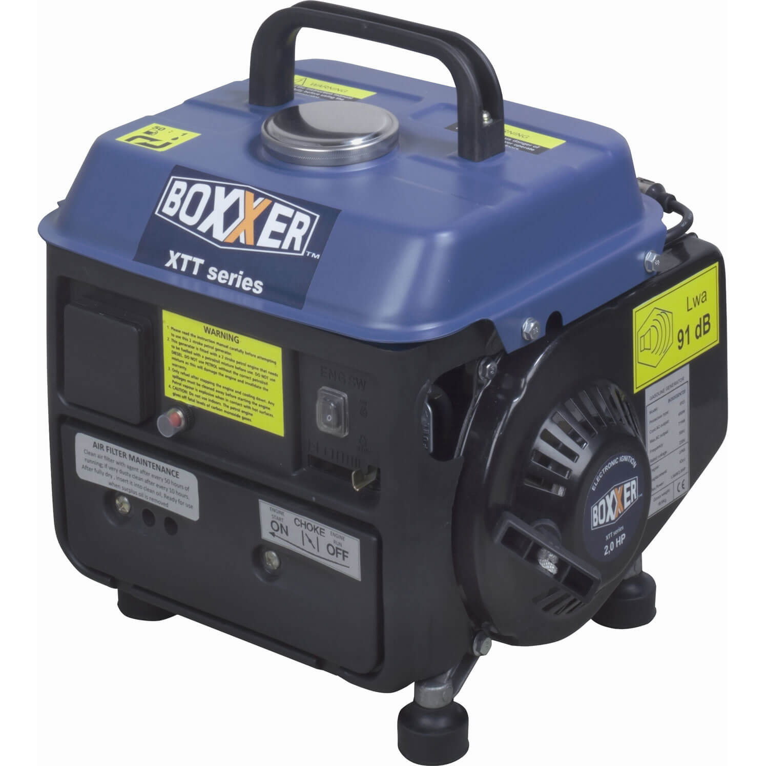 Image of Boxxer 720 Compact Petrol Generator 650w 240v