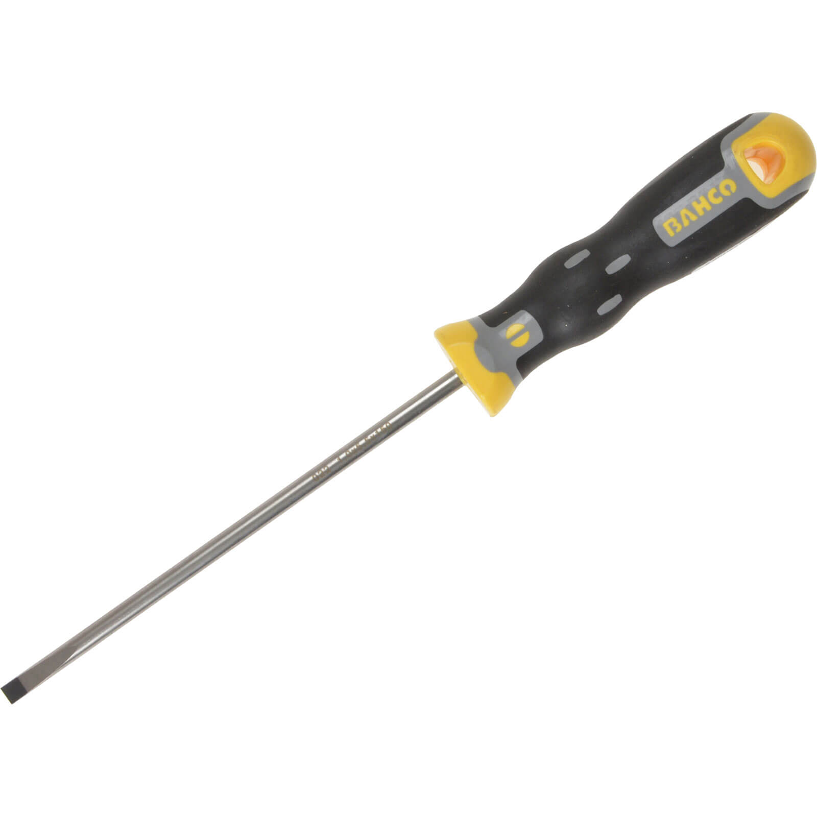 Image of Bahco Tekno 4 x 250mm Parallel Slotted Screwdriver with Round Shank