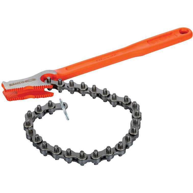 Image of Bahco Chain Strap Wrench Max Capacity 110mm