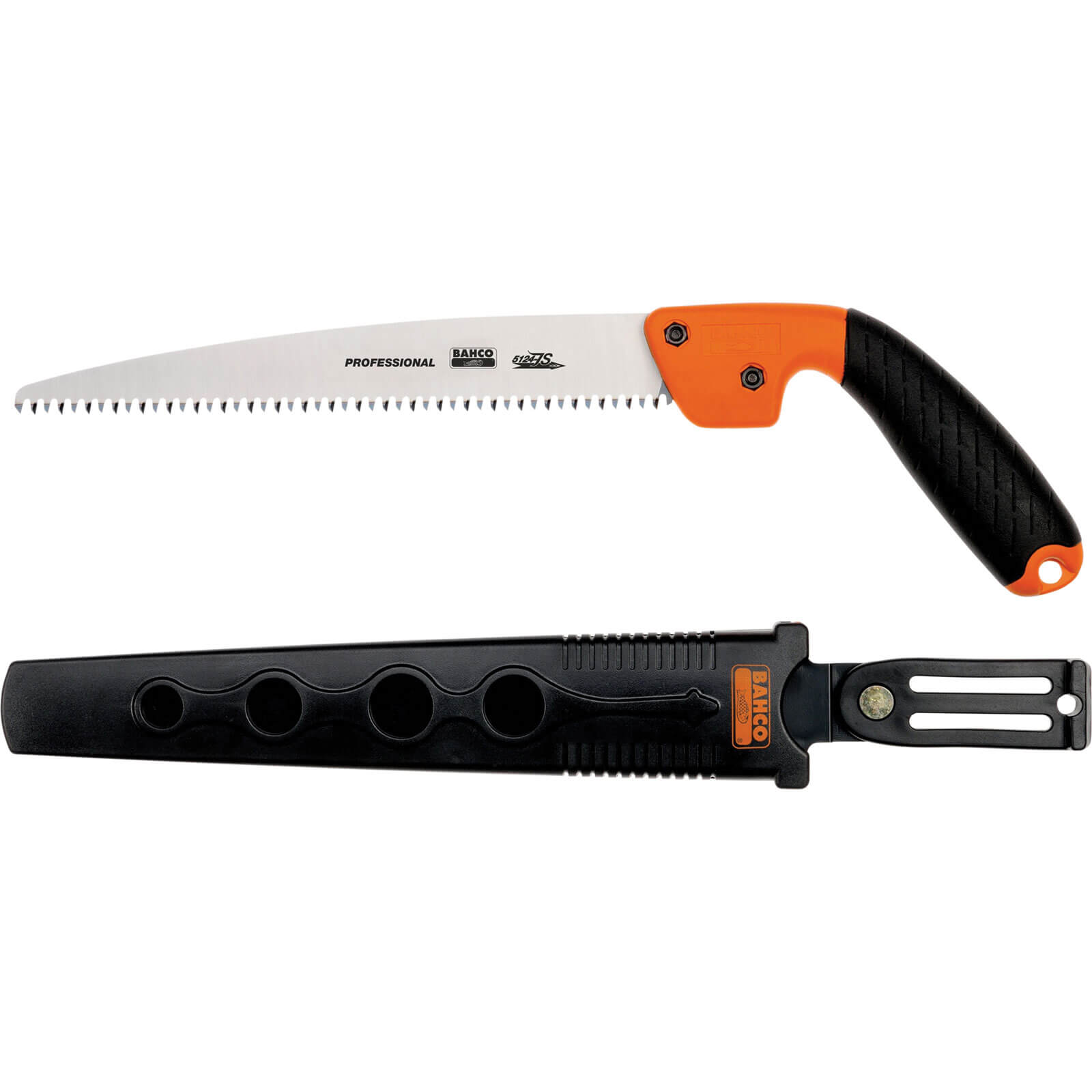 Image of Bahco Professional Pruning Saw 445mm Holster For Green Wood