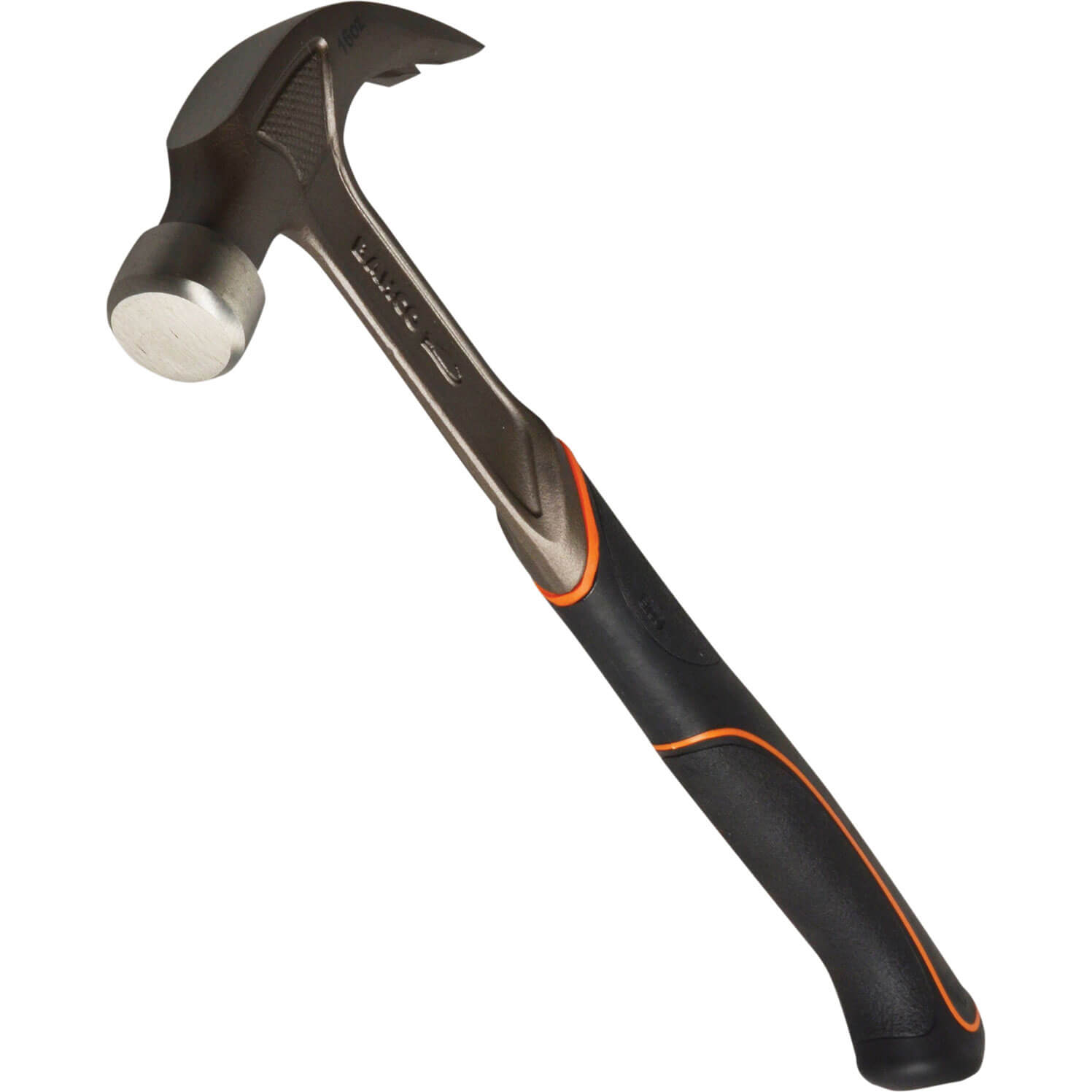 Image of Bahco Anti Vibration Claw Hammer with Large Ergo Handle 450g 16oz