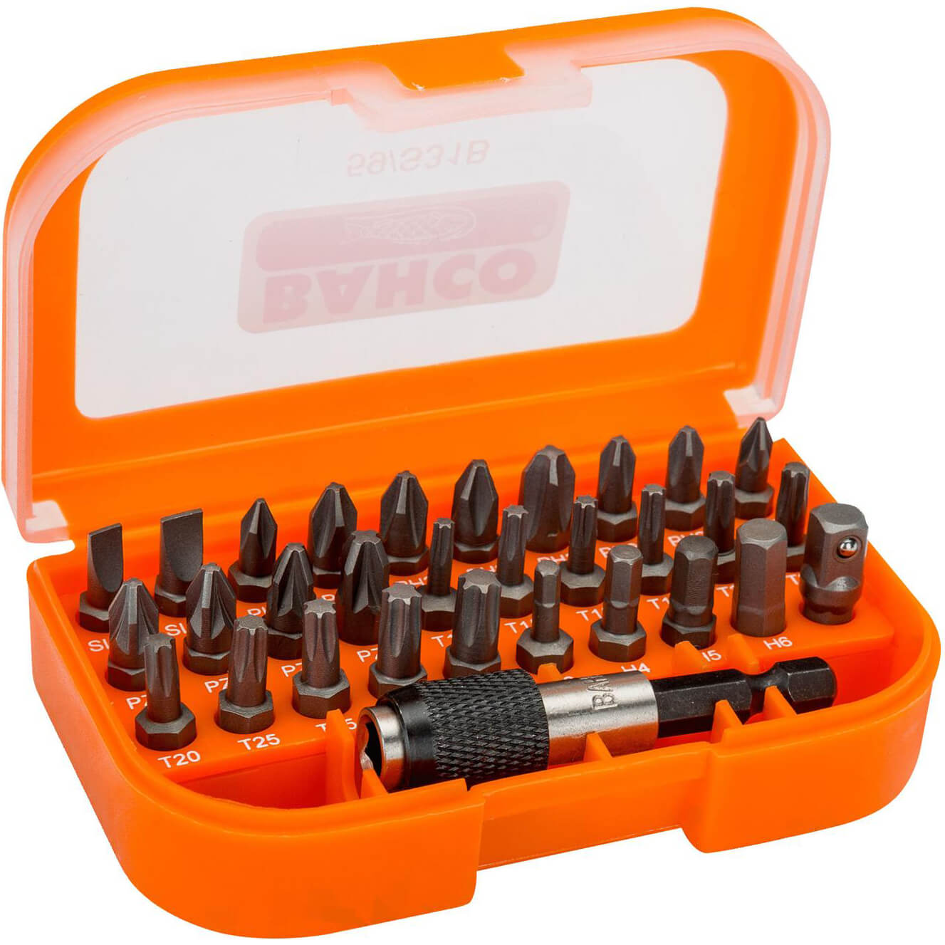 Image of Bahco 59S31 31 Piece Bit Set Phillips Pozi Torx