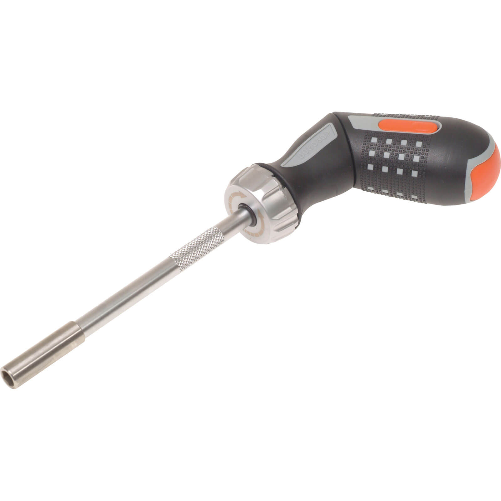 Image of Bahco Adjustable Pistol Grip Ratchet Screwdriver 6 Bits