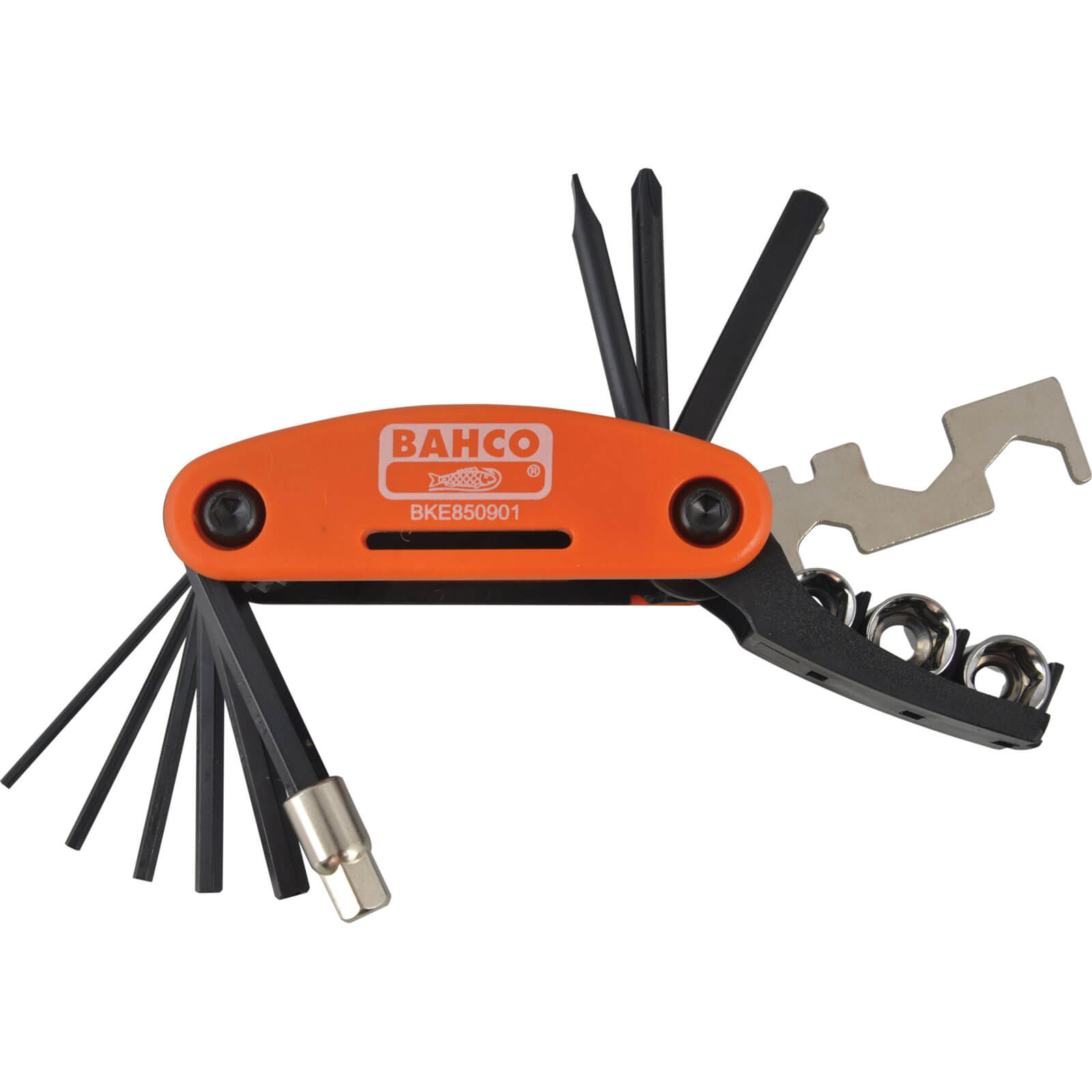 Image of Bahco Pocket Bike Multi Tool with 17 Tool Functions