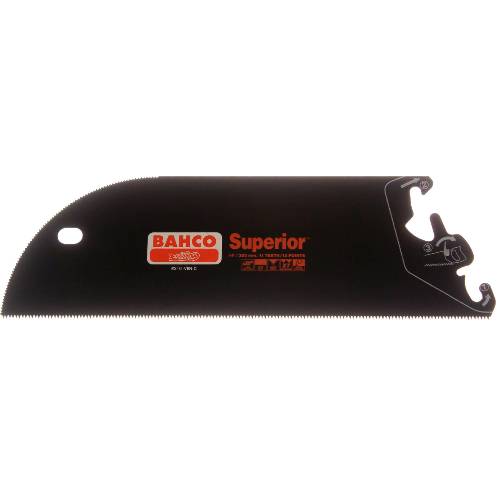 Image of Bahco Ergo Hand Saw System Veneer Superior Blade 14