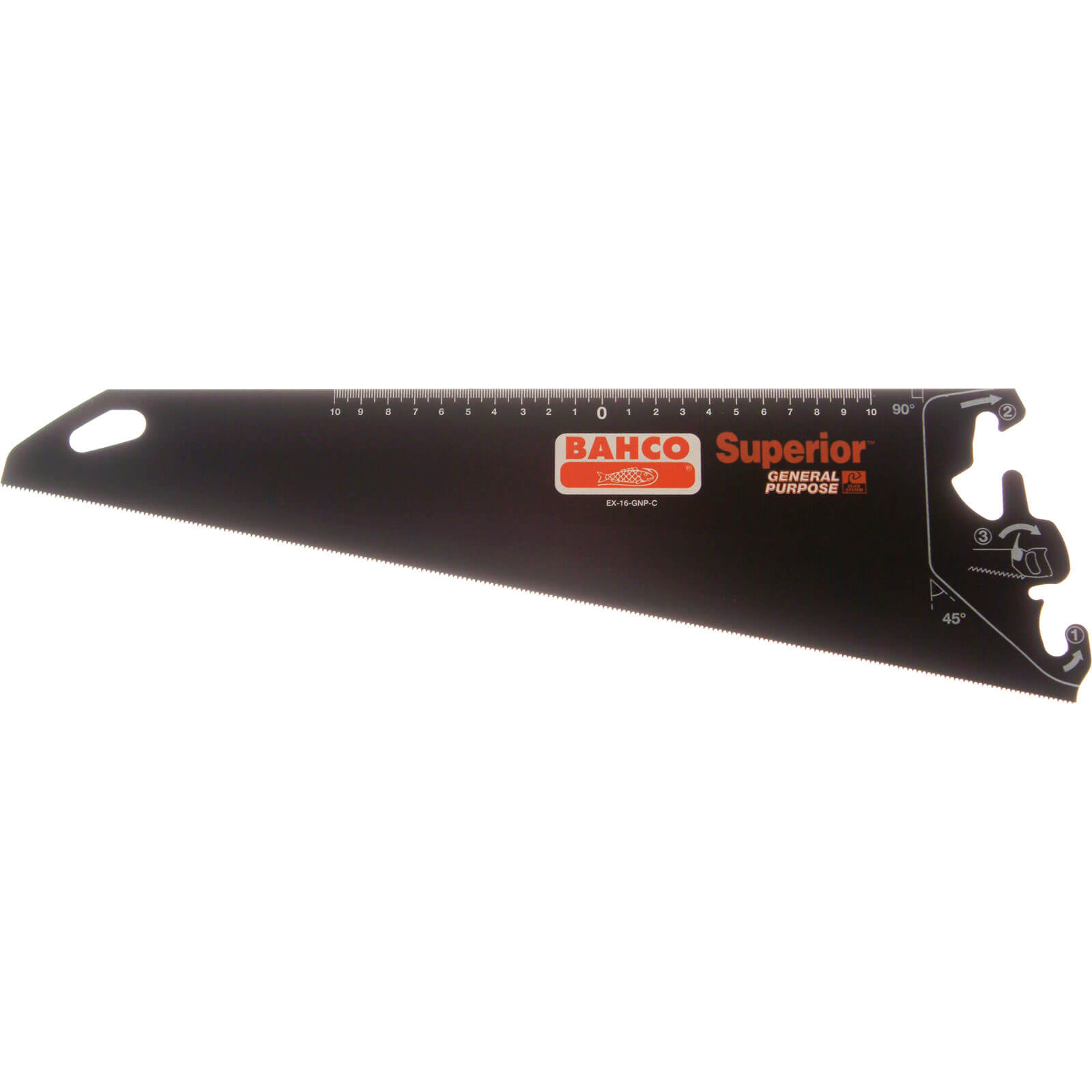 Image of bahco ergo hand saw system general purpose superior blade 16