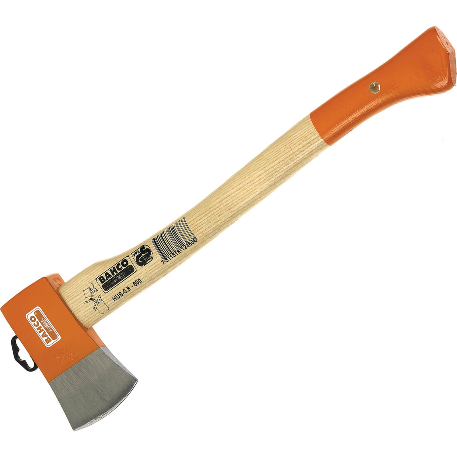 Image of Bahco Hatchet Axe with Ash Handle 500mm Long 11Kg